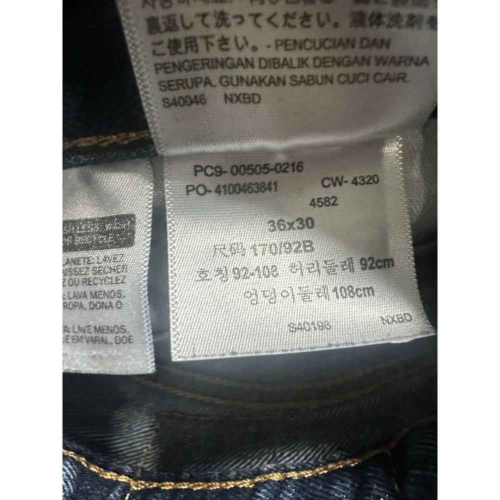 Levi's 505 Regular Fit Jean for Men, Size 36x30 inch